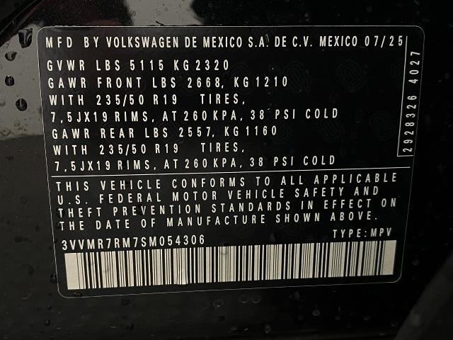 2025 Volkswagen Tiguan Vehicle Photo in Appleton, WI 54913