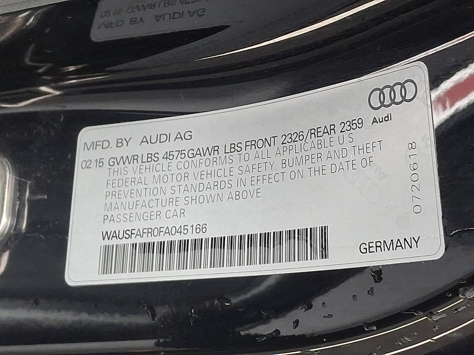 2015 Audi A5 Vehicle Photo in Harrisburg, PA 17111