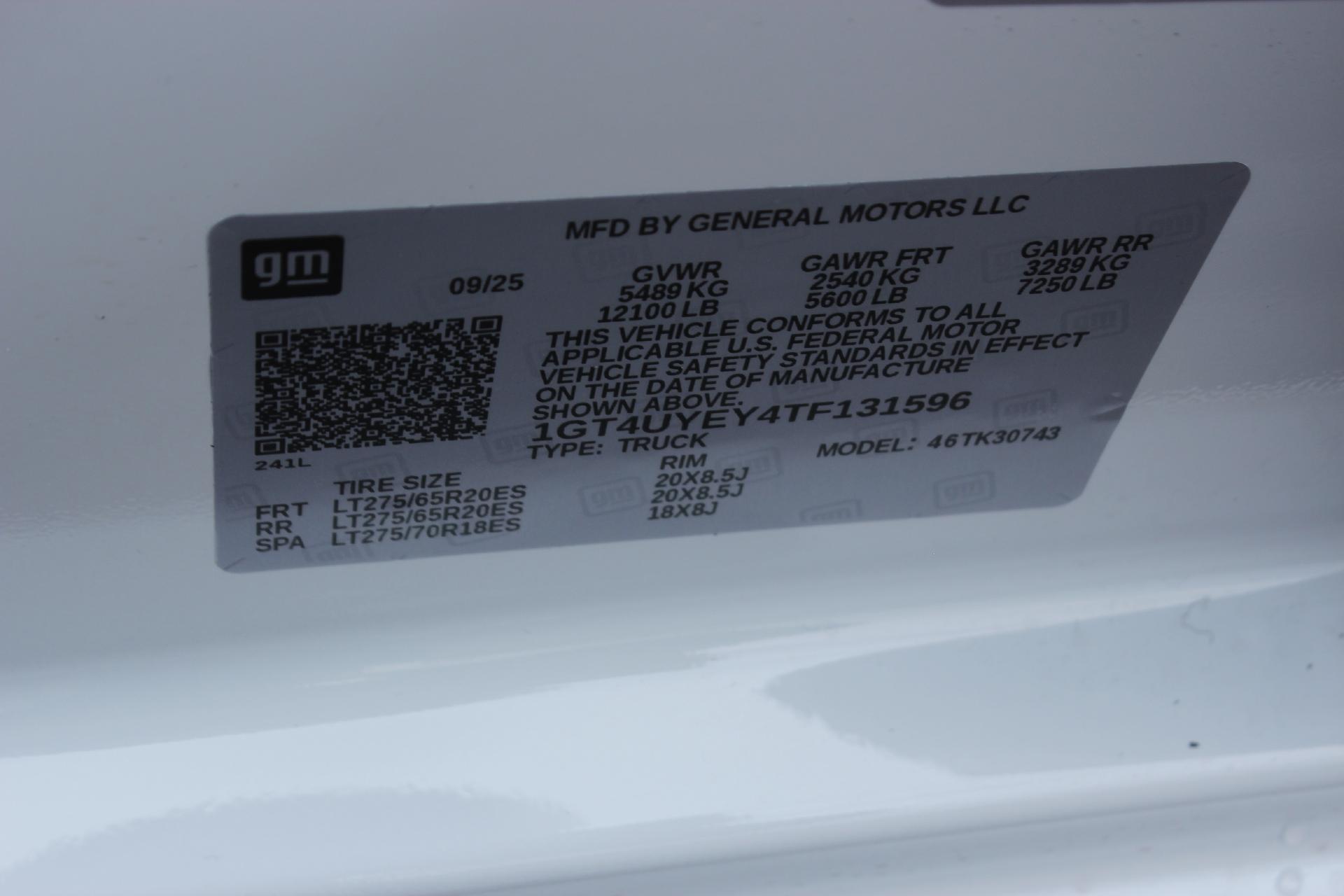 2026 GMC Sierra 3500 HD Vehicle Photo in AURORA, CO 80012-4011