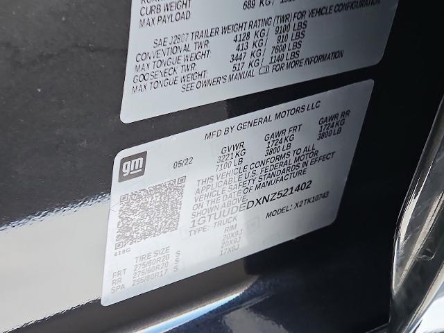 2022 GMC Sierra 1500 Vehicle Photo in TREVOSE, PA 19053-4984