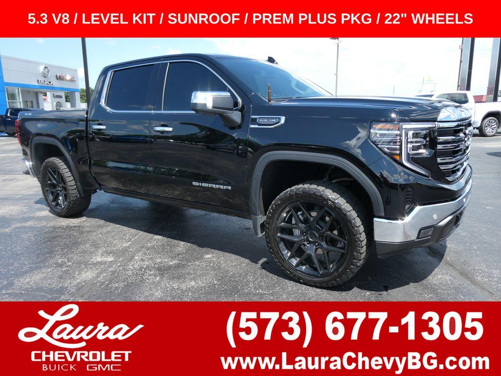 Onyx Black 2025 GMC Sierra 1500 Pickup Truck Four-Wheel Drive Automatic