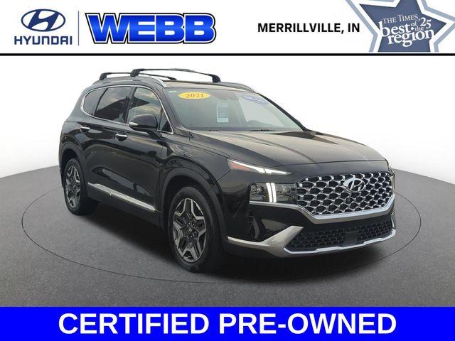 2021 Hyundai SANTA FE Vehicle Photo in Merrillville, IN 46410