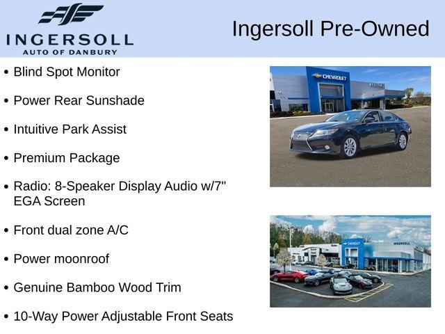 2013 Lexus ES 300h Vehicle Photo in DANBURY, CT 06810-5034