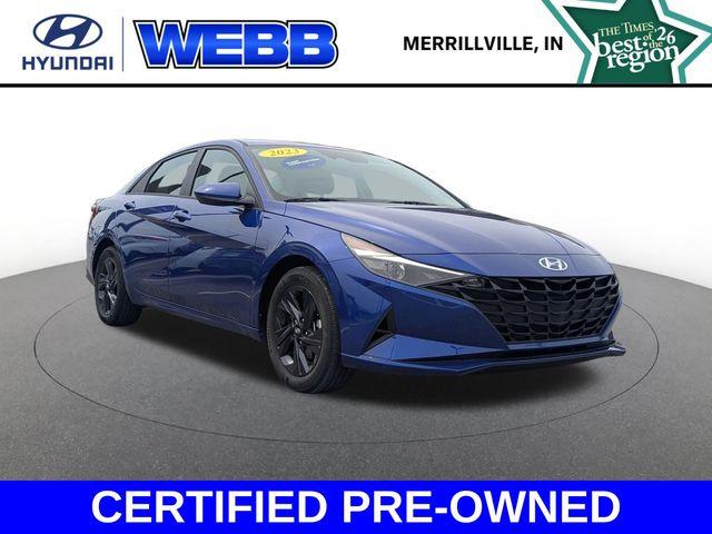 2023 Hyundai ELANTRA Vehicle Photo in Merrillville, IN 46410