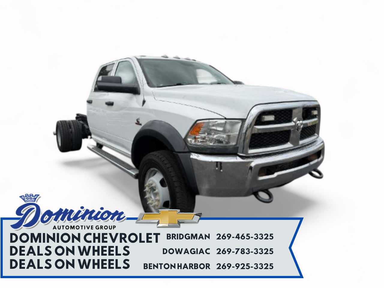 2018 Ram 5500 Chassis Cab Vehicle Photo in BRIDGMAN, MI 49106-9548