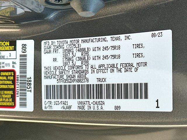 2023 Toyota Tundra 4WD Vehicle Photo in Flemington, NJ 08822