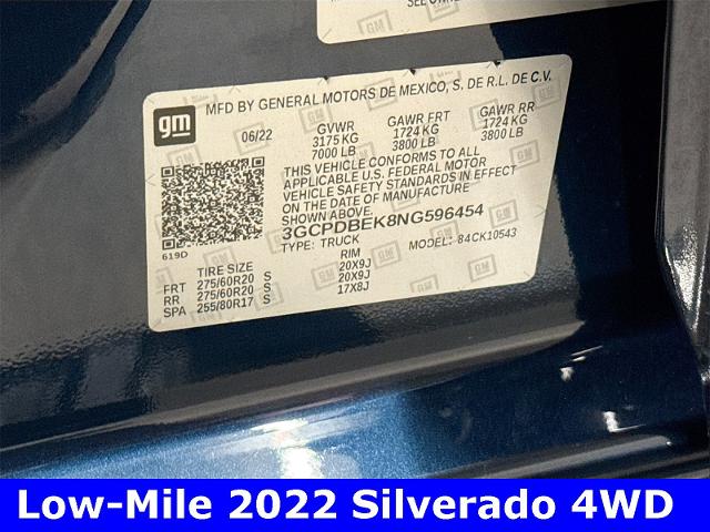 2022 Chevrolet Silverado 1500 Vehicle Photo in EVERETT, WA 98203-5662