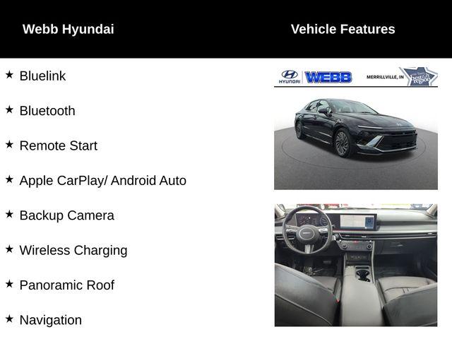 2024 Hyundai SONATA Hybrid Vehicle Photo in Merrillville, IN 46410