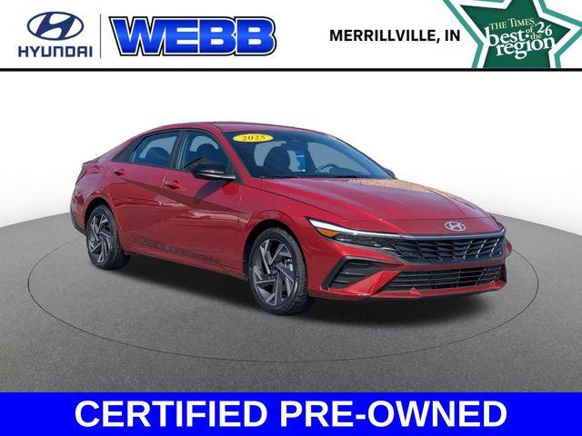 2025 Hyundai ELANTRA Vehicle Photo in Merrillville, IN 46410