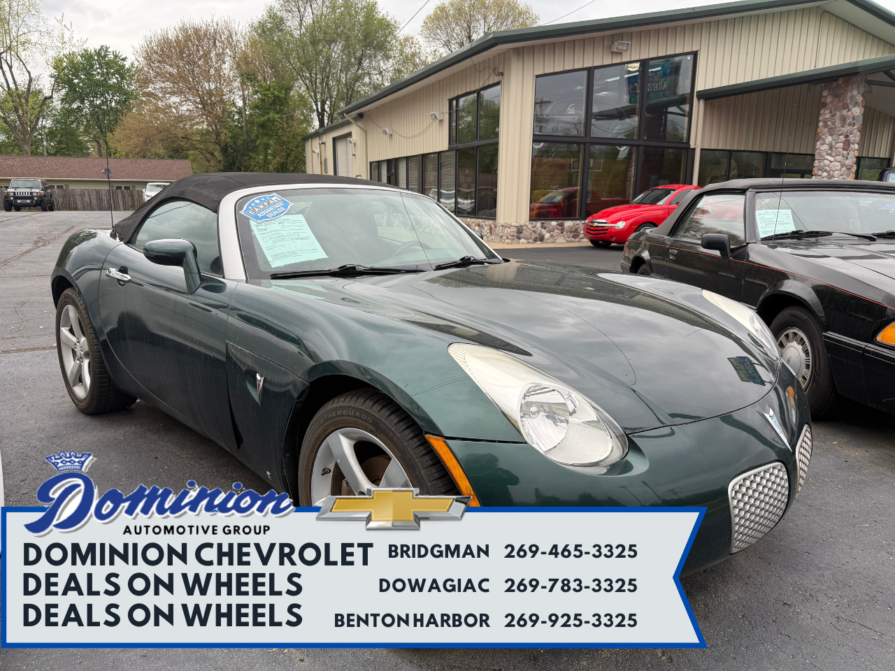 2008 Pontiac Solstice Vehicle Photo in BRIDGMAN, MI 49106-9548