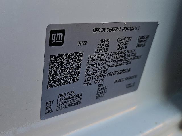 2022 GMC Sierra 2500 HD Vehicle Photo in TREVOSE, PA 19053-4984