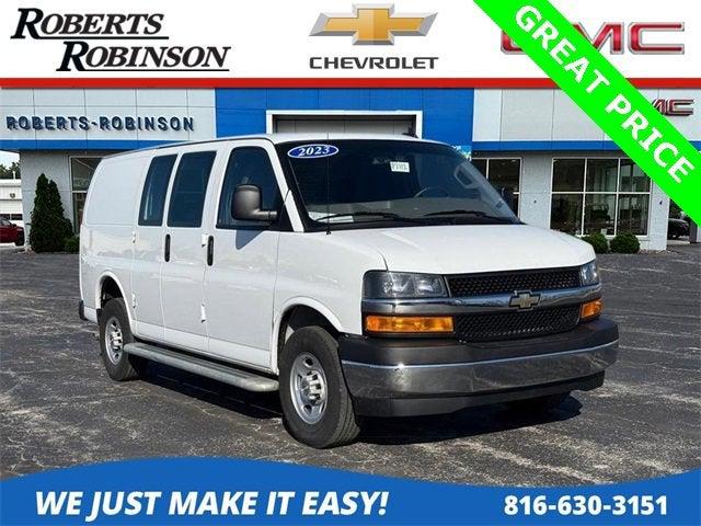 2023 Chevrolet Express Cargo Van Vehicle Photo in Excelsior Springs, MO 64024