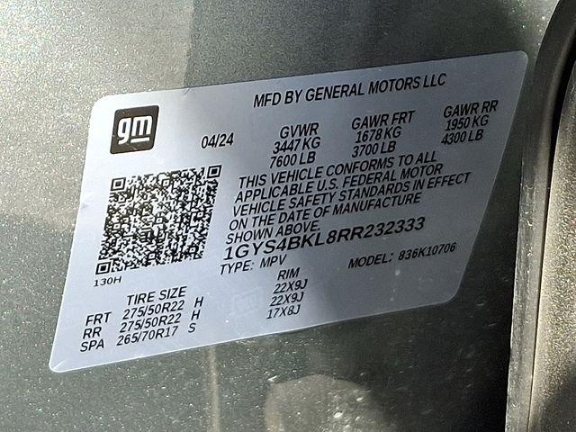 2024 Cadillac Escalade Vehicle Photo in DANBURY, CT 06810-5034