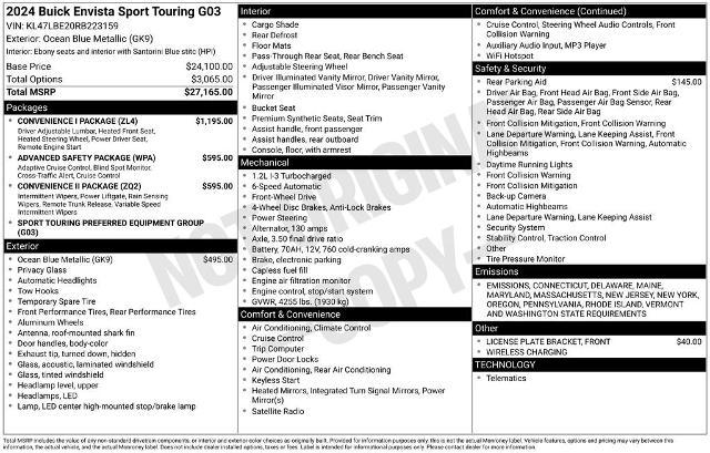 2024 Buick Envista Vehicle Photo in PUYALLUP, WA 98371-4149