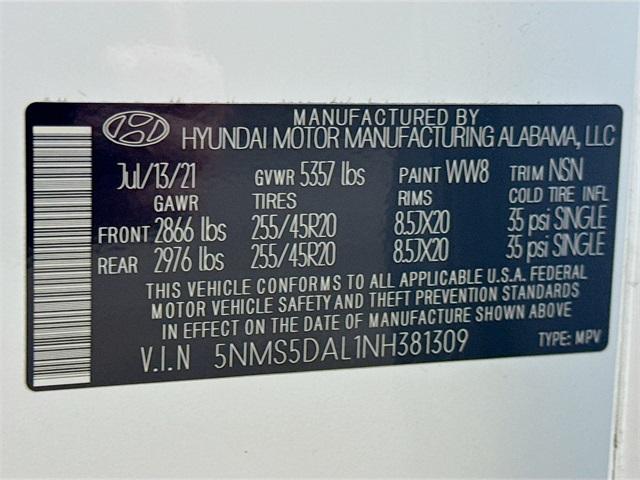 2022 Hyundai SANTA FE Vehicle Photo in Everett, WA 98204