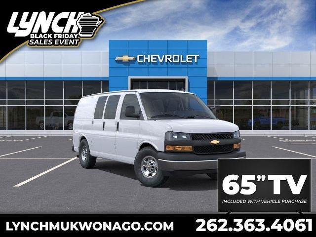 2025 Chevrolet Express Cargo Van Vehicle Photo in Mukwonago, WI 53149