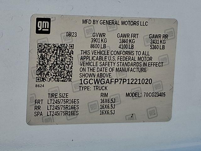 2023 Chevrolet Express Cargo 2500 Vehicle Photo in DANBURY, CT 06810-5034