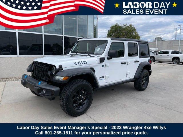2023 Jeep Wrangler 4xe Vehicle Photo in Salt Lake City, UT 84119-3321