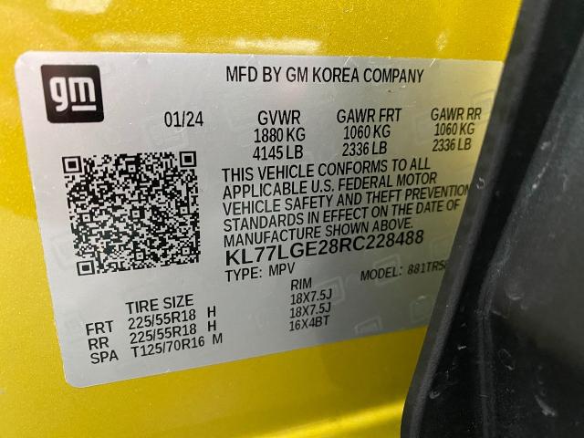 2024 Chevrolet Trax Vehicle Photo in Appleton, WI 54913