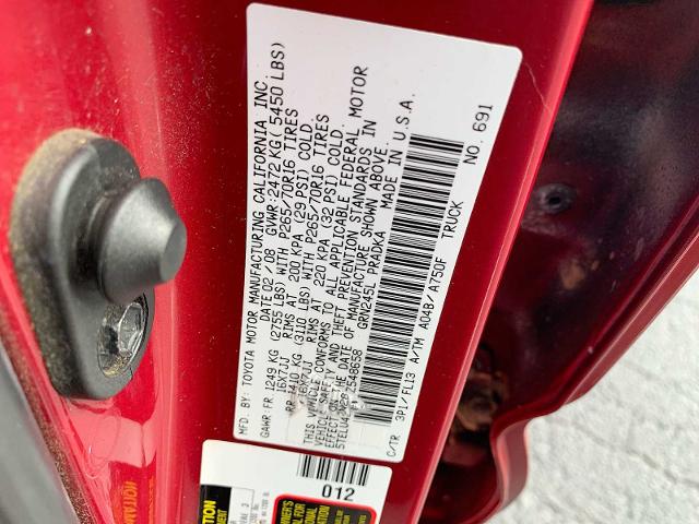 2008 Toyota Tacoma Vehicle Photo in MOON TOWNSHIP, PA 15108-2571