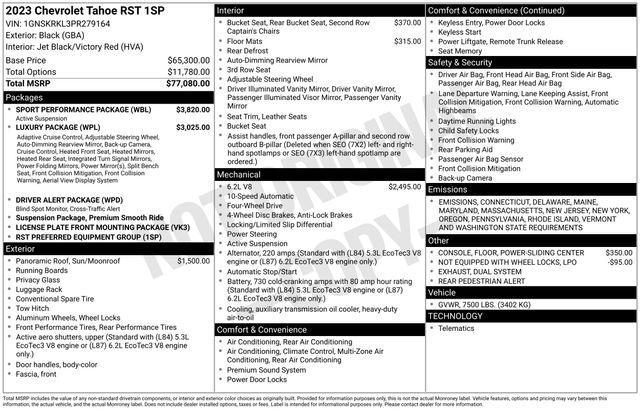 2023 Chevrolet Tahoe Vehicle Photo in DANBURY, CT 06810-5034