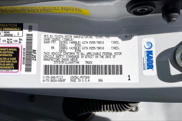 2018 Toyota Tundra 4WD Vehicle Photo in INDEPENDENCE, MO 64055-1314