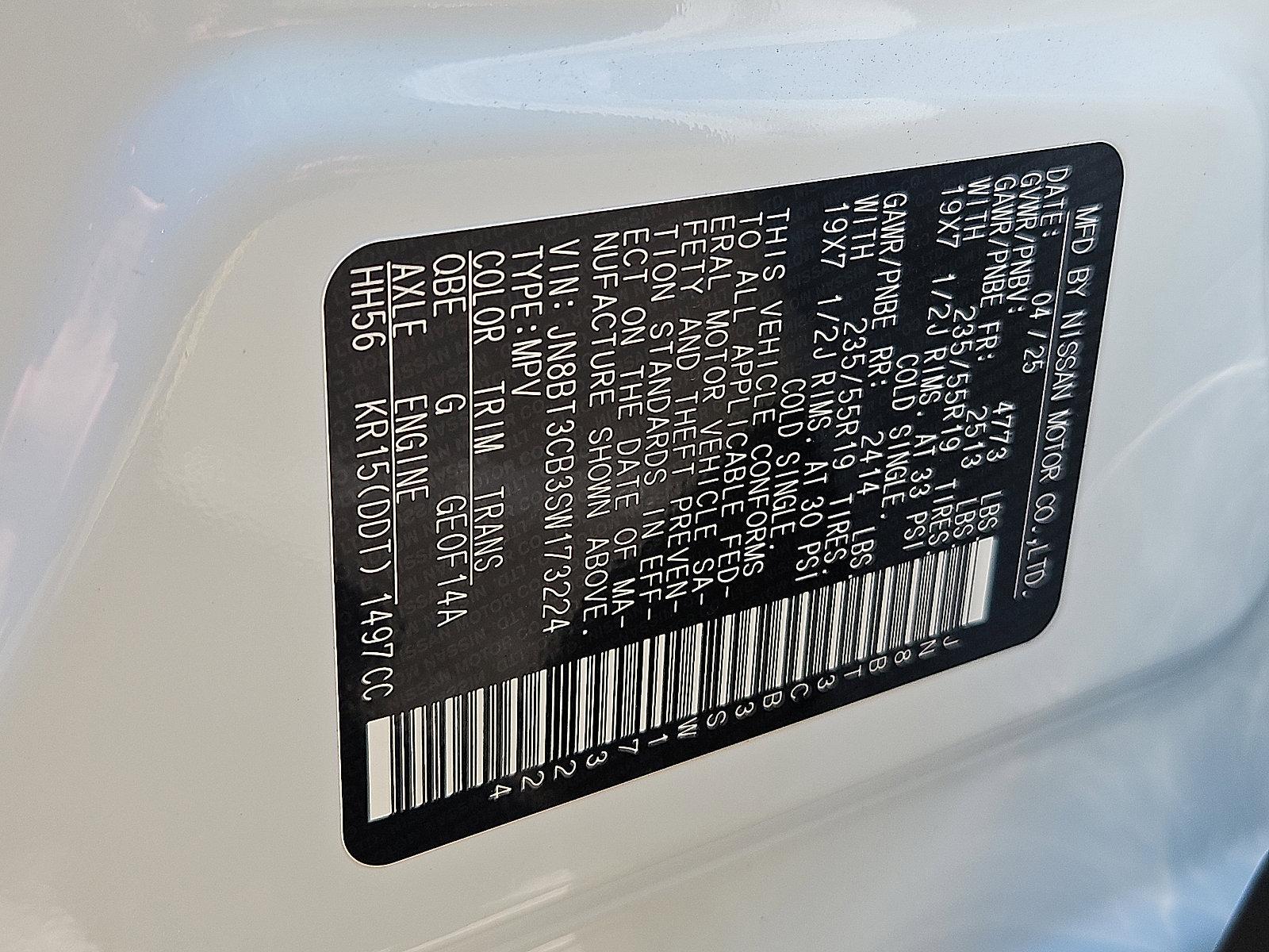 2025 Nissan Rogue Vehicle Photo in Jenkintown, PA 19046