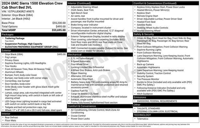 2024 GMC Sierra 1500 Vehicle Photo in DANBURY, CT 06810-5034