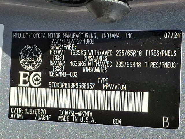 2024 Toyota Highlander Vehicle Photo in DANBURY, CT 06810-5034