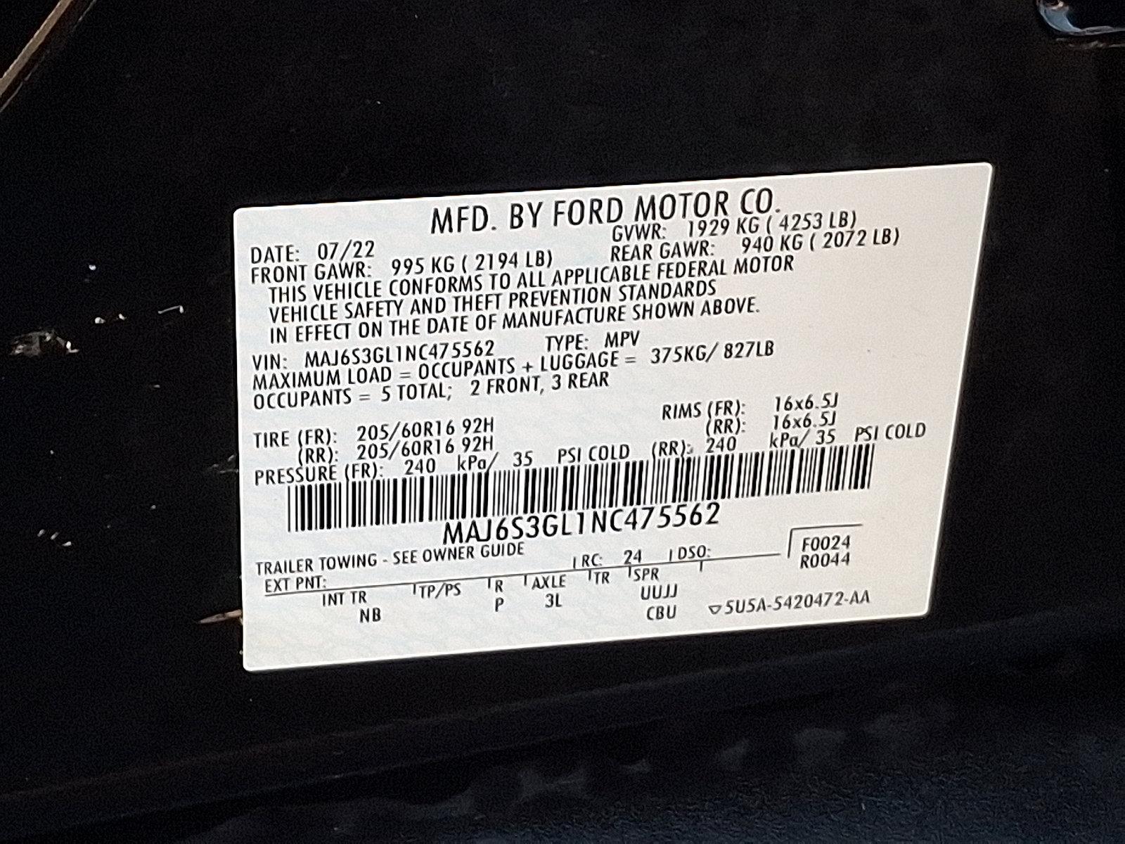 2022 Ford EcoSport Vehicle Photo in Trevose, PA 19053