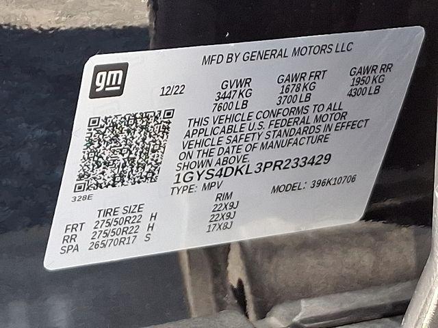 2023 Cadillac Escalade Vehicle Photo in DANBURY, CT 06810-5034