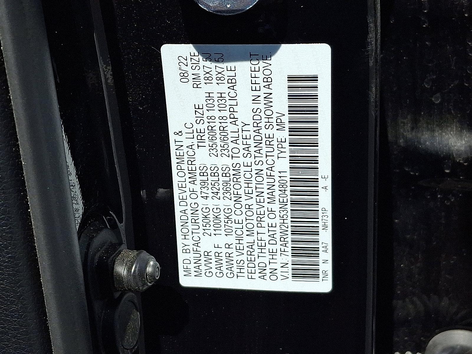 2022 Honda CR-V Vehicle Photo in Harrisburg, PA 17111