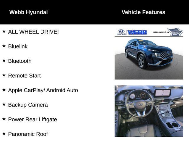 2022 Hyundai SANTA FE Vehicle Photo in Merrillville, IN 46410