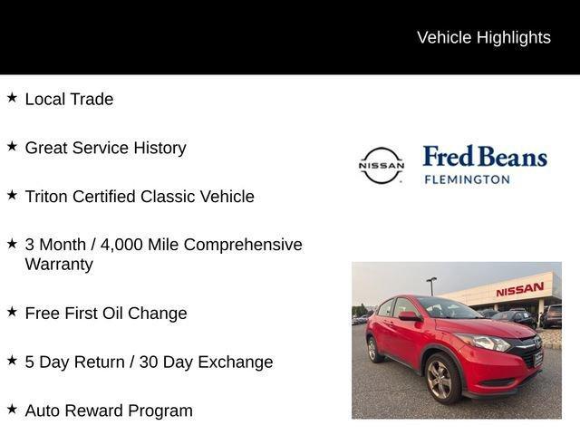 2018 Honda HR-V Vehicle Photo in Flemington, NJ 08822