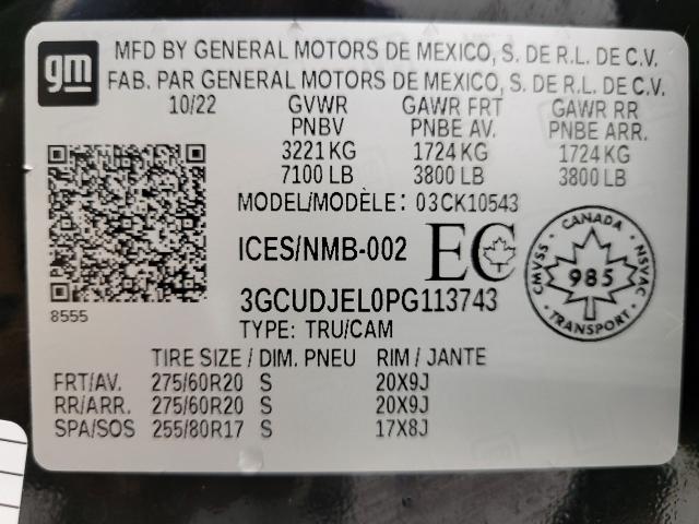 2023 Chevrolet Silverado 1500 Vehicle Photo in NEENAH, WI 54956-2243