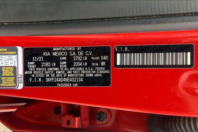 2022 Kia Forte Vehicle Photo in KANSAS CITY, MO 64114-4502