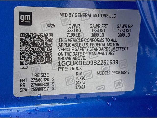 2025 Chevrolet Silverado 1500 Vehicle Photo in PUYALLUP, WA 98371-4149