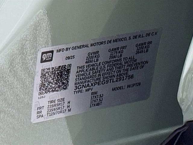2026 Chevrolet Equinox Vehicle Photo in PUYALLUP, WA 98371-4149