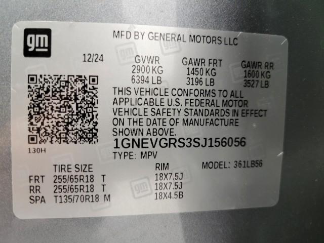 2025 Chevrolet Traverse Vehicle Photo in MANITOWOC, WI 54220-5838