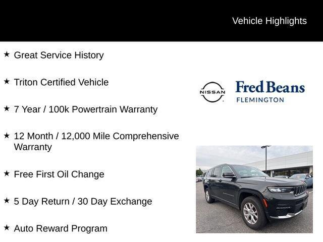2022 Jeep Grand Cherokee L Vehicle Photo in Flemington, NJ 08822
