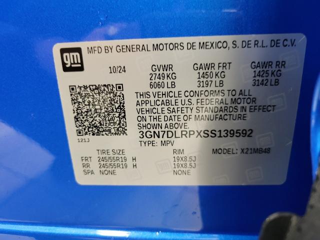 2025 Chevrolet Equinox EV Vehicle Photo in NEENAH, WI 54956-2243