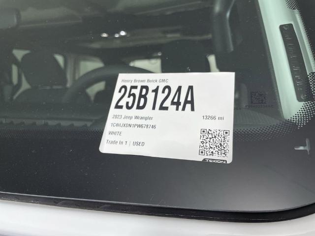 2023 Jeep Wrangler Vehicle Photo in GILBERT, AZ 85297-0402