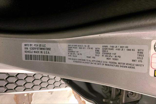 2021 Ram 1500 Vehicle Photo in INDEPENDENCE, MO 64055-1314