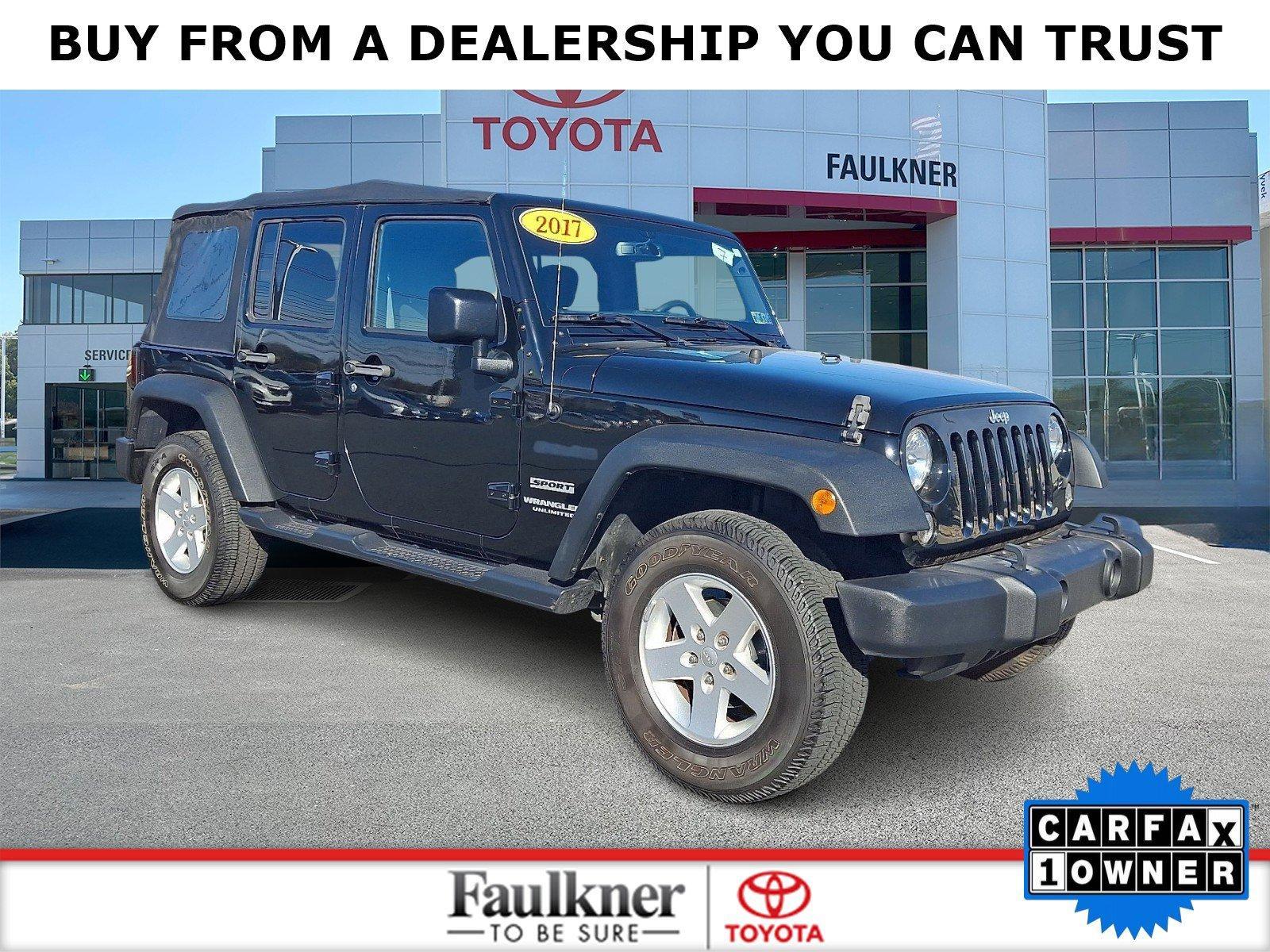 2017 Jeep Wrangler Unlimited Vehicle Photo in Harrisburg, PA 17111