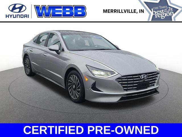 2023 Hyundai SONATA Hybrid Vehicle Photo in Merrillville, IN 46410
