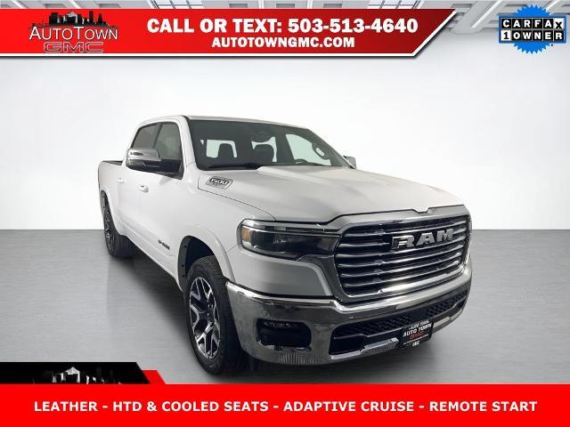 Bright White Clearcoat 2025 RAM 1500 Pickup Truck Four-Wheel Drive Automatic