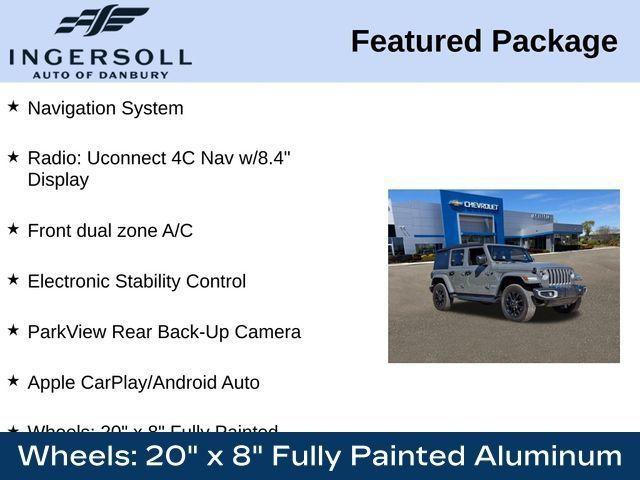 2022 Jeep Wrangler 4xe Vehicle Photo in DANBURY, CT 06810-5034