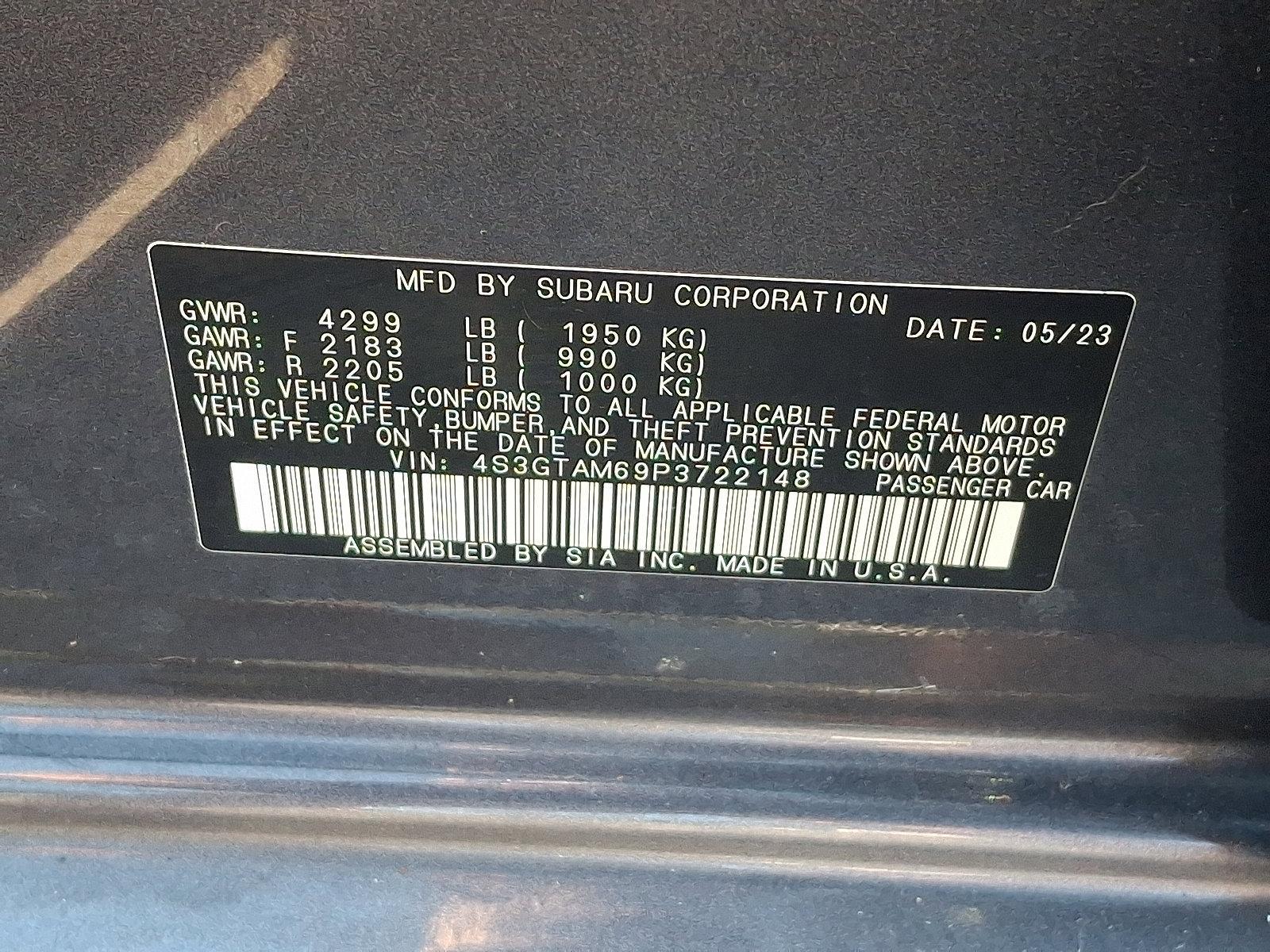2023 Subaru Impreza Vehicle Photo in Harrisburg, PA 17111