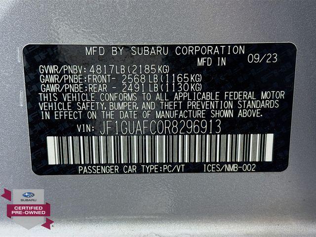 2024 Subaru Impreza Vehicle Photo in Puyallup, WA 98371