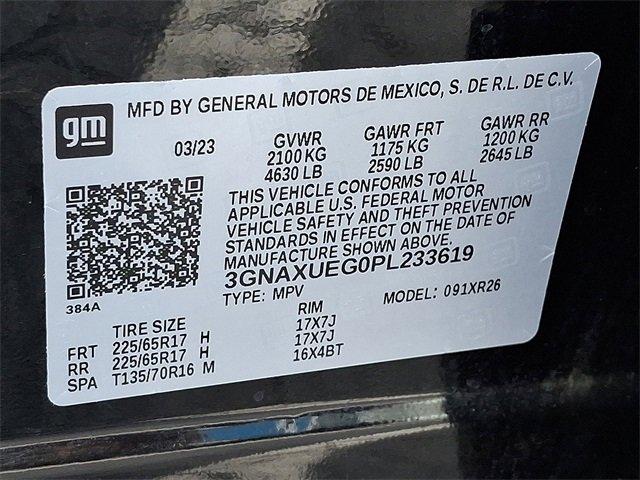 2023 Chevrolet Equinox Vehicle Photo in LANCASTER, PA 17601-0000